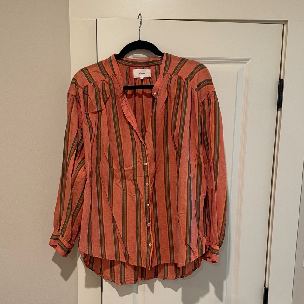 XiRENA Multicolor Striped Shirt
